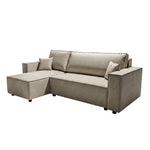 Darby Reversible Corner Sofa With Sofa Bed | Corner | Beige