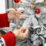 Artificial Christmas Tree, Hinged Xmas Tree | 6ft | Green