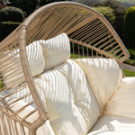 Cocona 2 Seat Standing Egg Chair | One Size | Cream