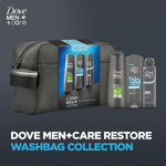 Men+care Restore Washbag Essentials Collection Set, 3 Piece | Set of 2