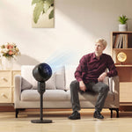 9" Pedestal Cooling Fan With Adjustable Speed | Black