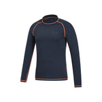 Mens Long-sleeved Rash Guard | Medium | Blue