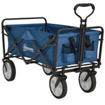 Pull Along Cart Wagon For Beach/garden | Blue