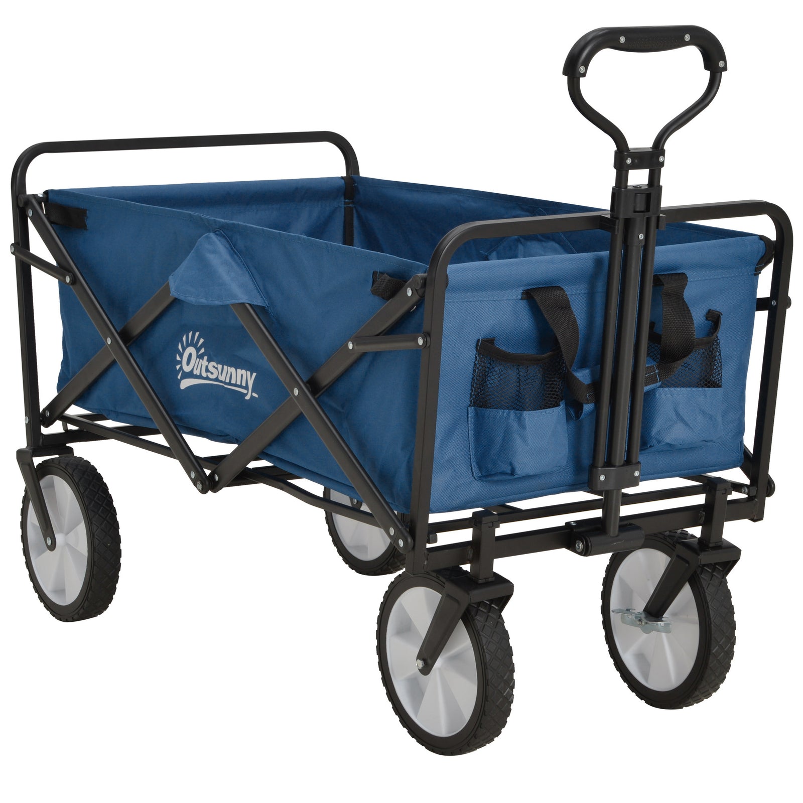 Pull Along Cart Wagon For Beach/garden | Blue