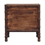 Artisan Furniture Nightstand In Roasted Almond