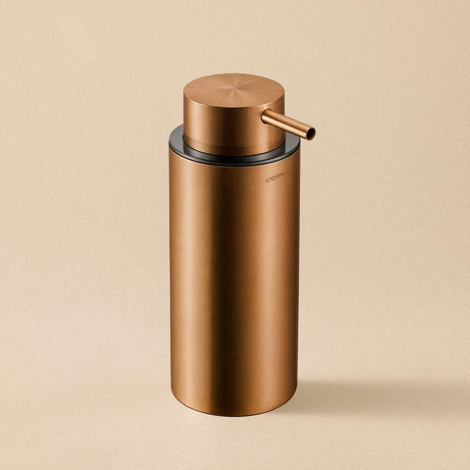 Soap Dispenser, Brushed Logic Collection | Copper