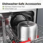 1200w Multifunctional Household Pressure Cooker 7.6l Stainless Steel Inner Pot