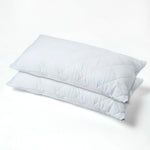 Cotton Rich Quilted Pillow Protectors | King | White