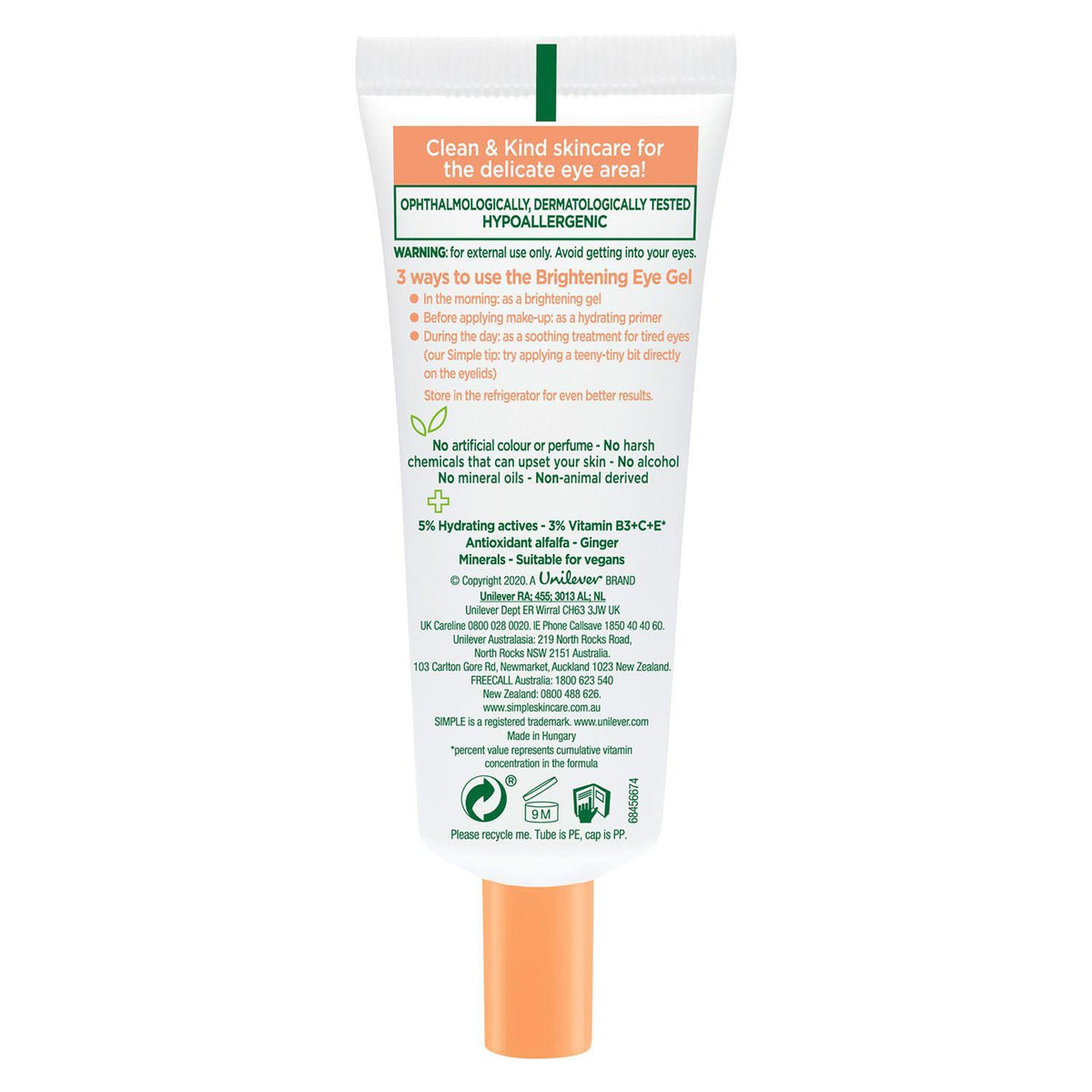Protect N Glow Brightening Eye Gel Screen Stress 25ml | Set of 3