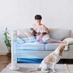 30 Inch Led Tower Fan Oscillation 3 Speed 3 Mode Remote | One Size | White