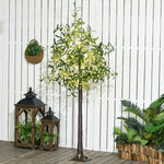180cm Olive Tree Light White Artificial Tree