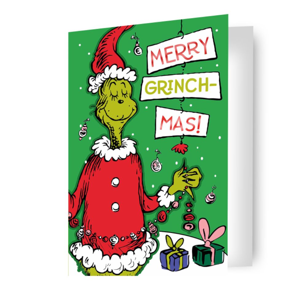 The Grinch Christmas Card Official Product