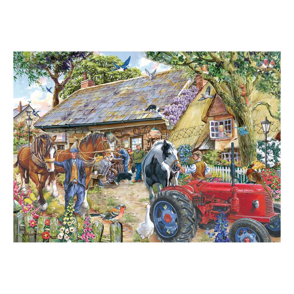 The House of Puzzles Forge And Fix Big 500 Piece Jigsaw Puzzle