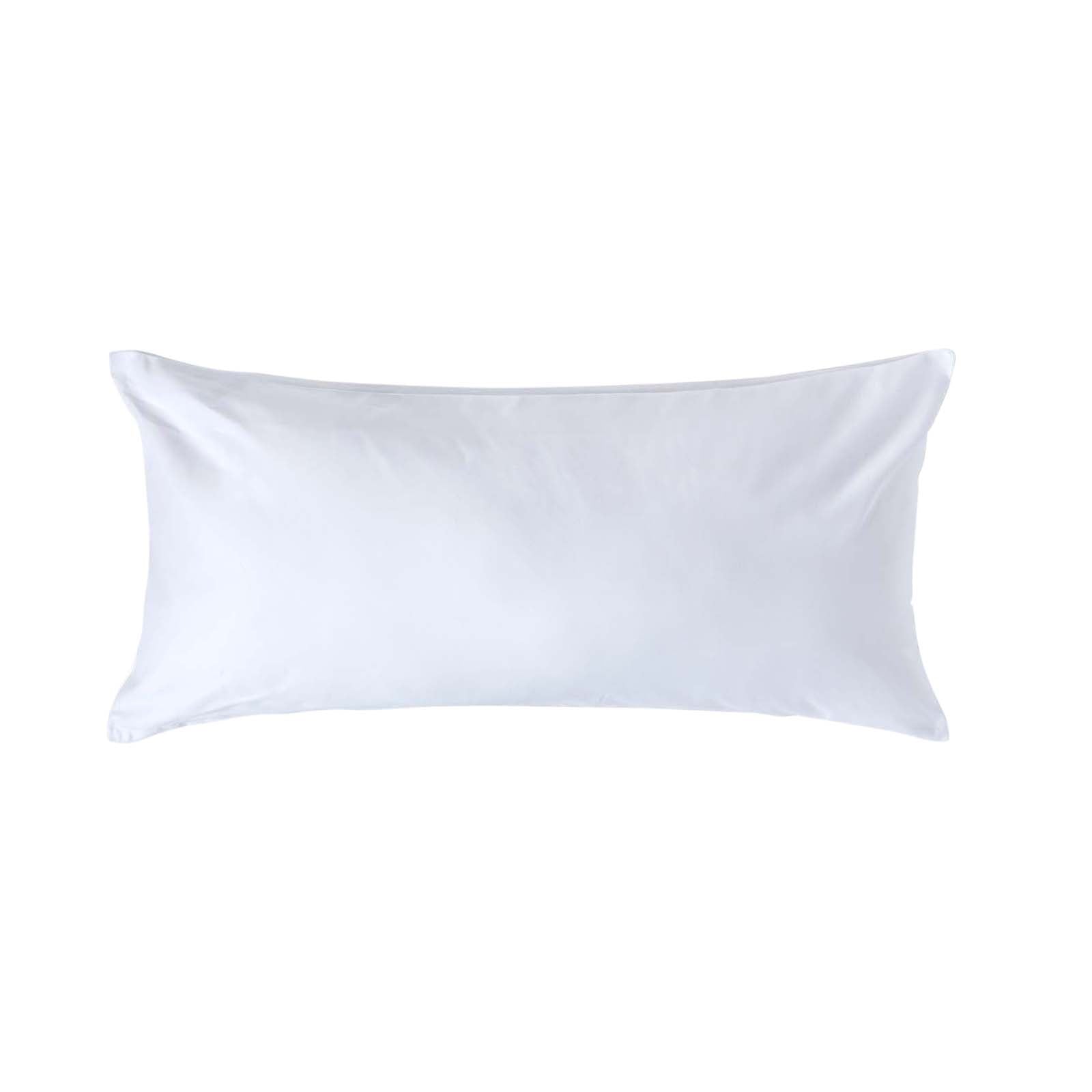 European Size Egyptian Cotton Pillowcase 1000 Tc | 40 x 80cm | White