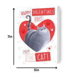 "from The Cat" Valentine's Day Card Official Product