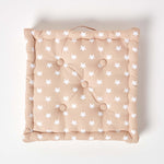 Cotton Stars Floor Cushion | 50cm x 50cm | Beige