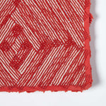 Ikat Pattern Bath Mat | 50 x 80cm | Orange