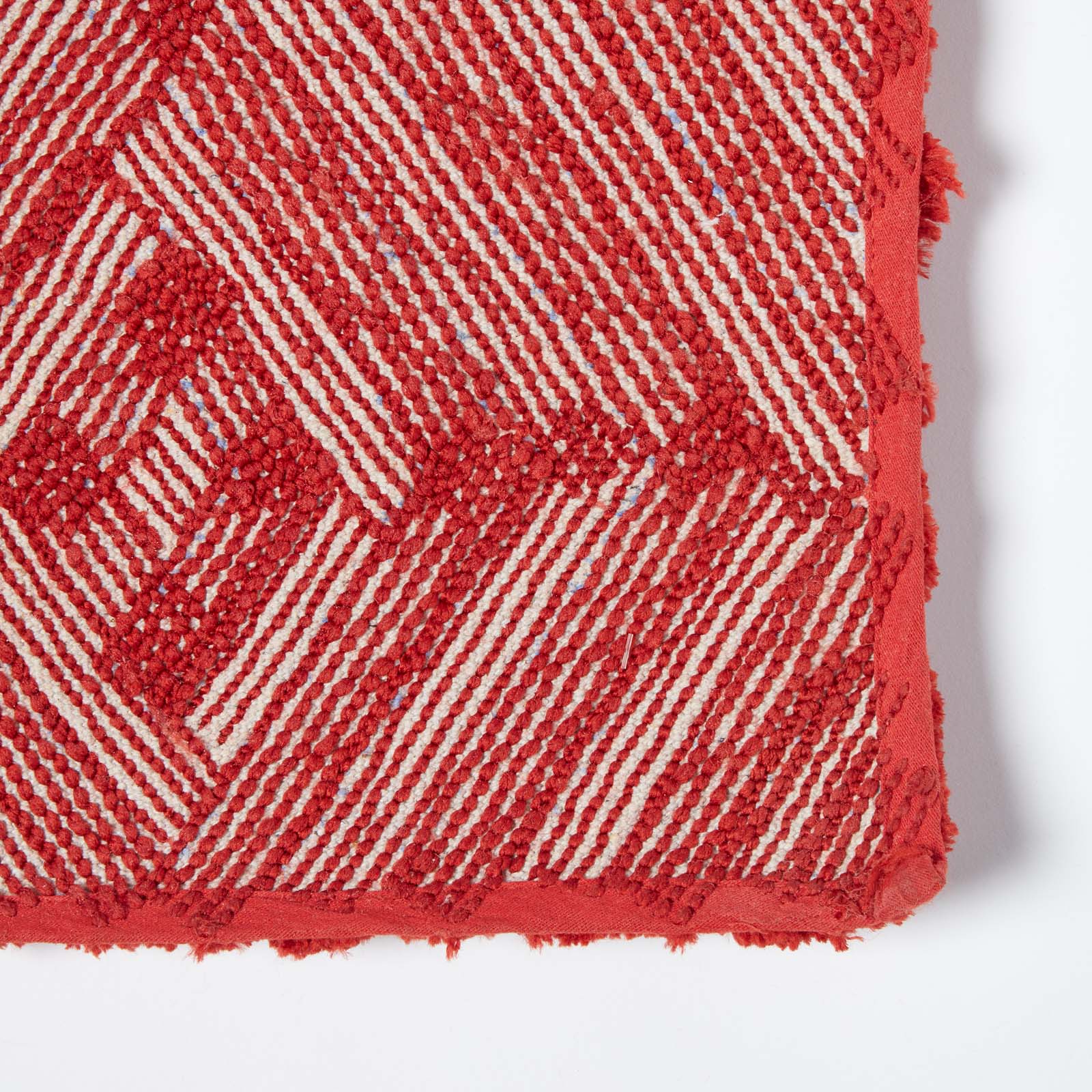 Ikat Pattern Bath Mat | 50 x 80cm | Orange