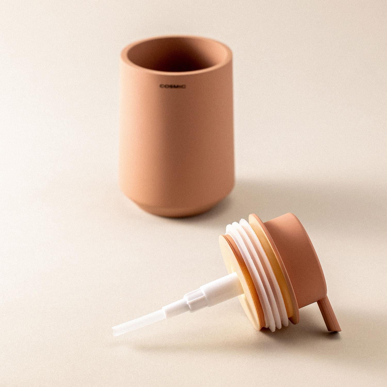 Soap Dispenser, 350ml Non-drip Nozzle , Saona Collection | Vulcano