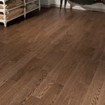Pvc Wooden Self-adhesive Laminate Flooring Planks For Home Decor | Dark Brown