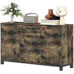 Sideboard, Industrial Storage Cabinet For Living Room