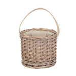 H139 Wicker Antique Wash Mini Ice Basket