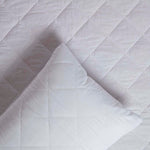 Quilted Waterproof Mattress Protector | European Double | White