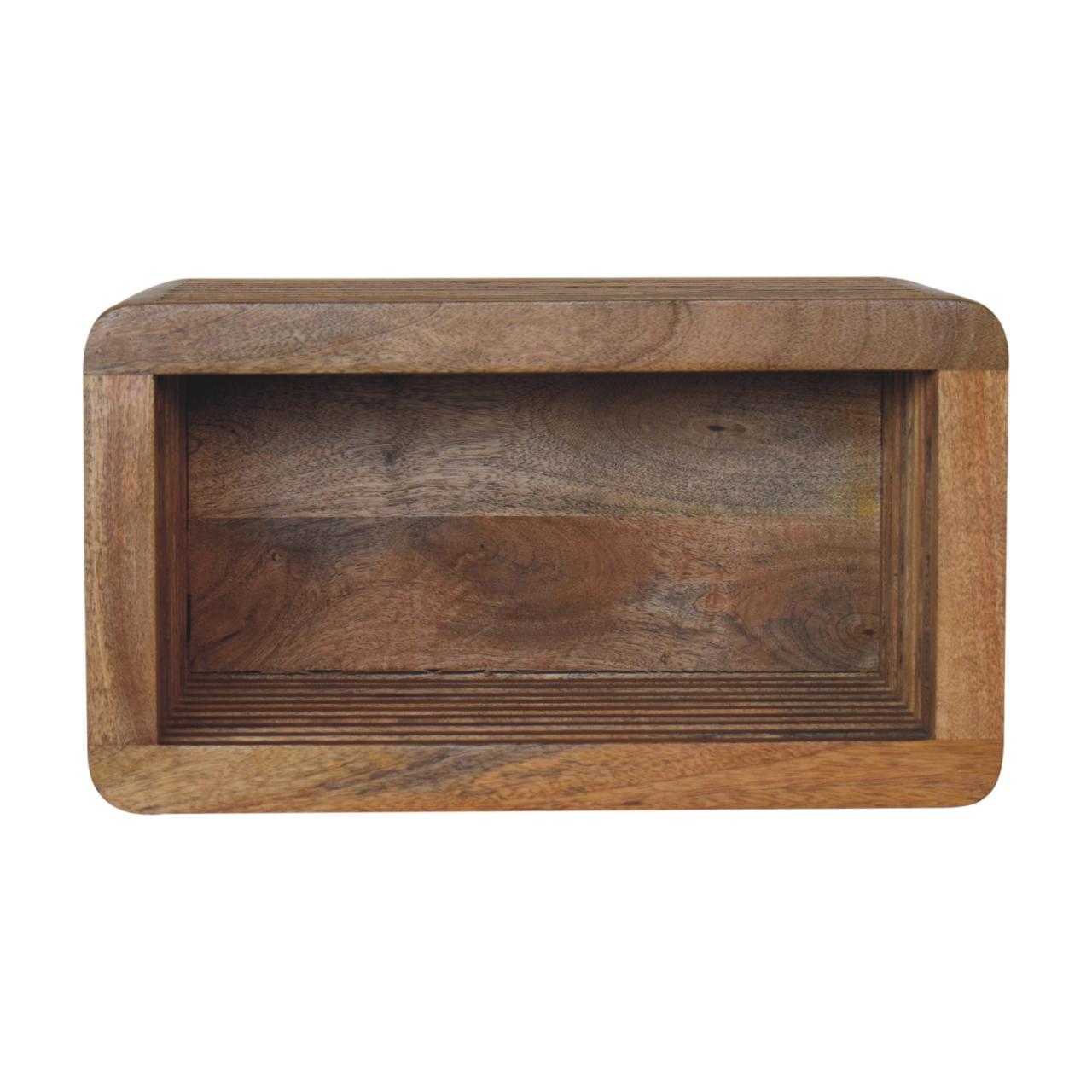 Solid Wood Soba Wall Mounted Bedside