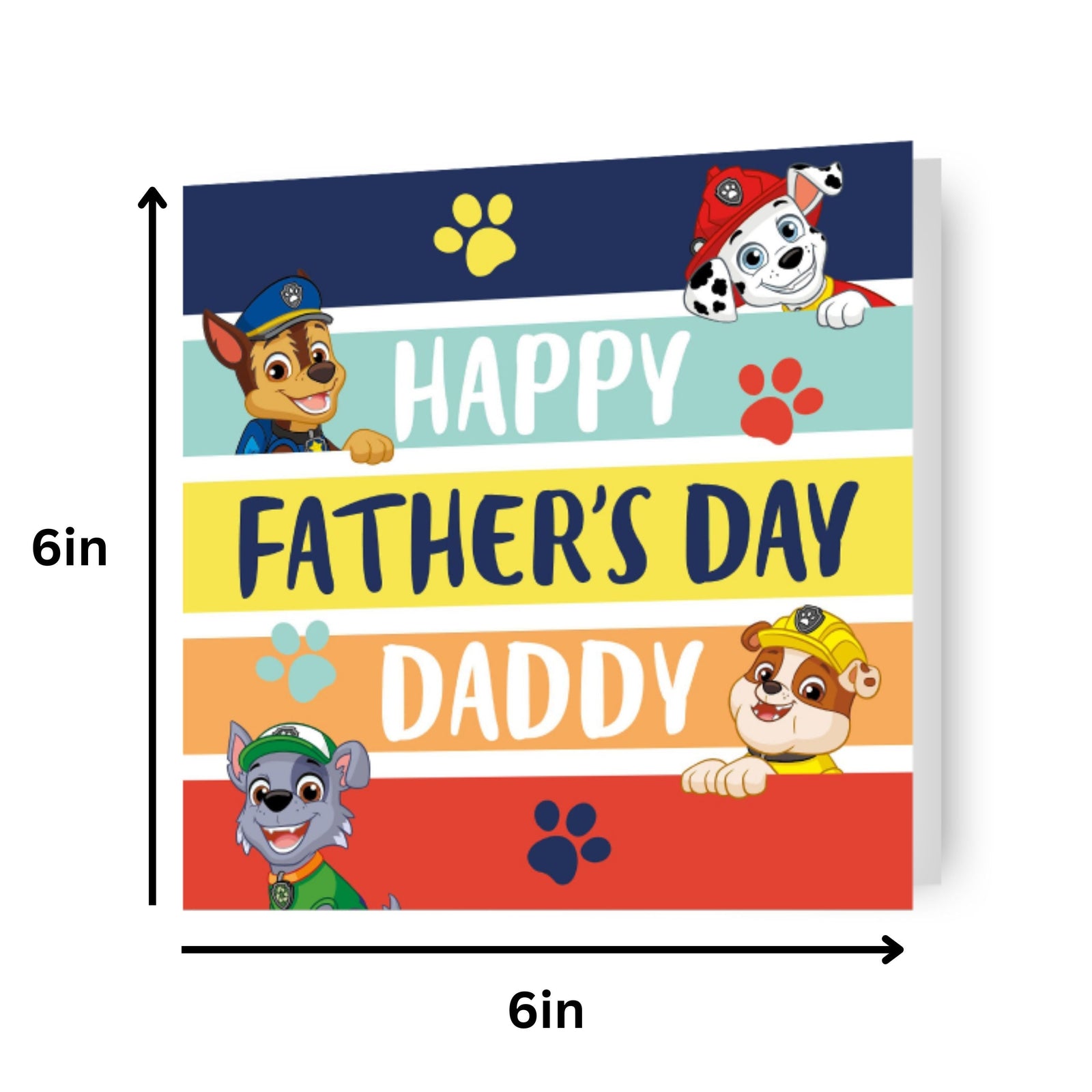 Daddy' Father's Day Card Official Product