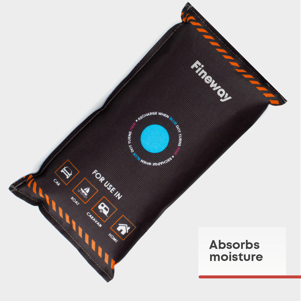 Fineway 1kg Reusable Dehumidifier Bag With Moisture Indicator