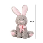 Large-ear Plush Rabbit Stuffed Doll | 80cm