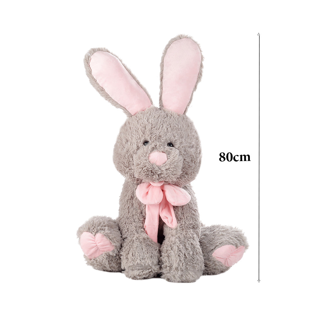 Large-ear Plush Rabbit Stuffed Doll | 80cm