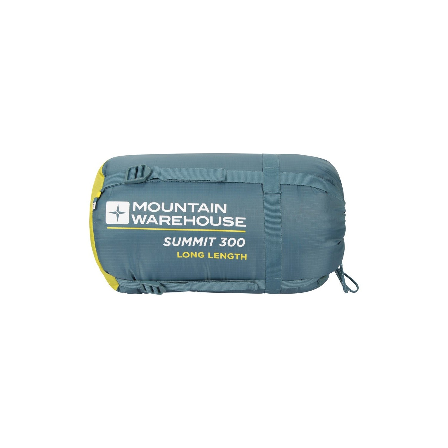 Summit 300 Left Zip Winter Mummy Sleeping Bag | 200cm | Blue & Yellow