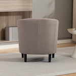 Beulah Fabric Accent Chair | Brown