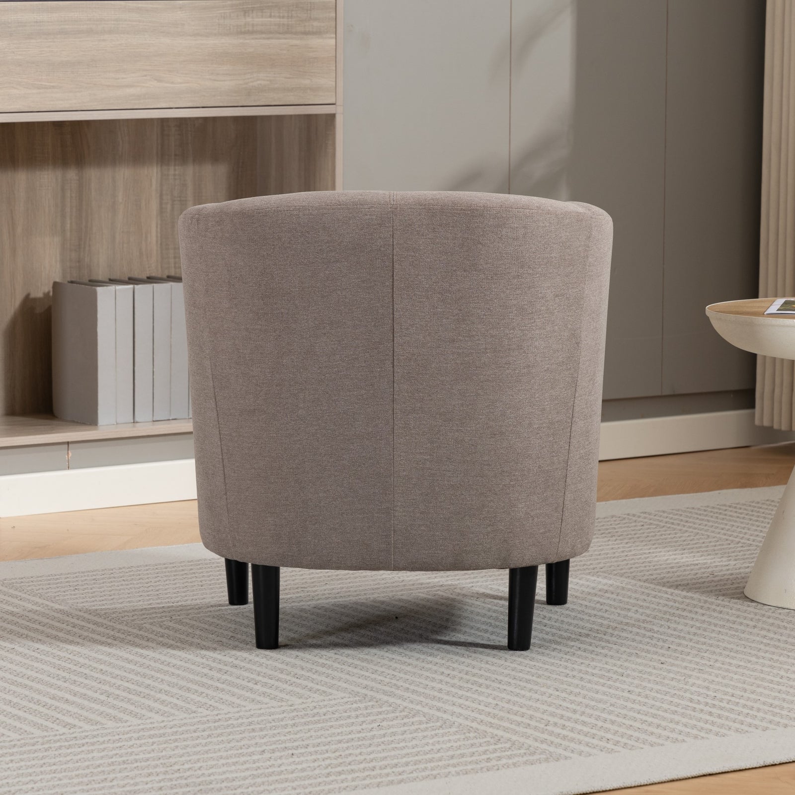 Beulah Fabric Accent Chair | Brown