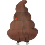 Inflatable Poop Costume, Brown