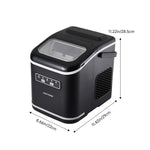 Living and Home 12kg/24h Ice Maker With Handle