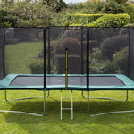 9x14ft Rectangular Trampoline | Green