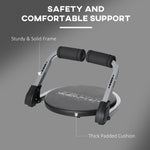 Foldable Ab Machine Abs Trainer | Black