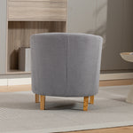 Millie Fabric Accent Chair | Grey