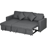 Corner Sofa Bed With Storage 3 Seater Pull Out Sofa Bed
