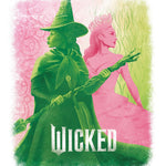 Glinda And Elphaba Illustrated Card Official Product