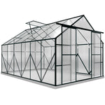 Polycarbonate Greenhouse W/ Sliding Door & Vent