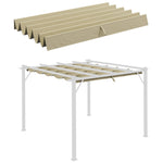 Pergola Cover For 3 X 3m Pergola, Replacement Canopy Only | Beige