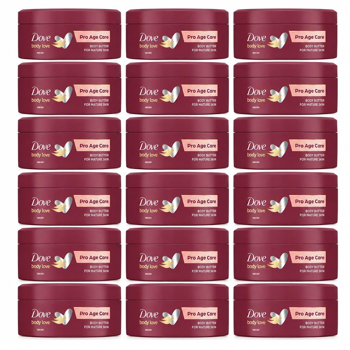 Pro Age Body Butter Cream With Olive Oil Body Care+moisture, 18 Pack | Set of 18