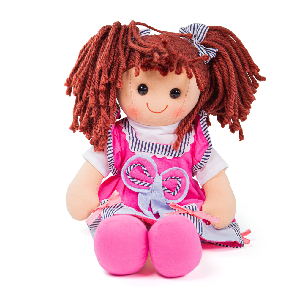 Emma - Large Soft Plush Ragdoll, 38cm Tall