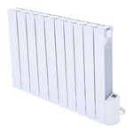11 Fins 1800w Electric Oil Filled Radiator Space Panel Heater With Led Screen