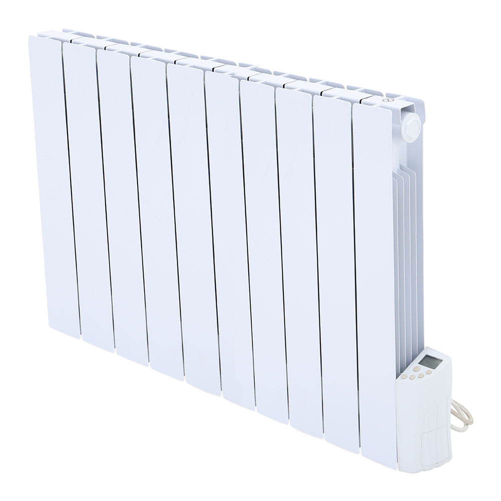 11 Fins 1800w Electric Oil Filled Radiator Space Panel Heater With Led Screen