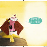 Age 2 Birthday Card Official Product