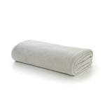 Snuggle Touch Solid Colour Fleece Throw – 140x180cm – Super Soft Plain Blanket | 140cm x 180cm | Light Grey